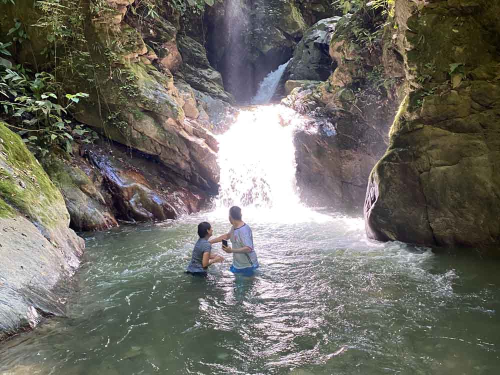 1.CAÑONISMO - SENDERISMO - BUCARAMGA - CASCADA 3